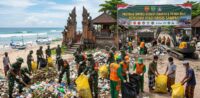 Lewat OMSP, Kodam Udayana Turun Tangan Tangani Darurat Sampah di Bali