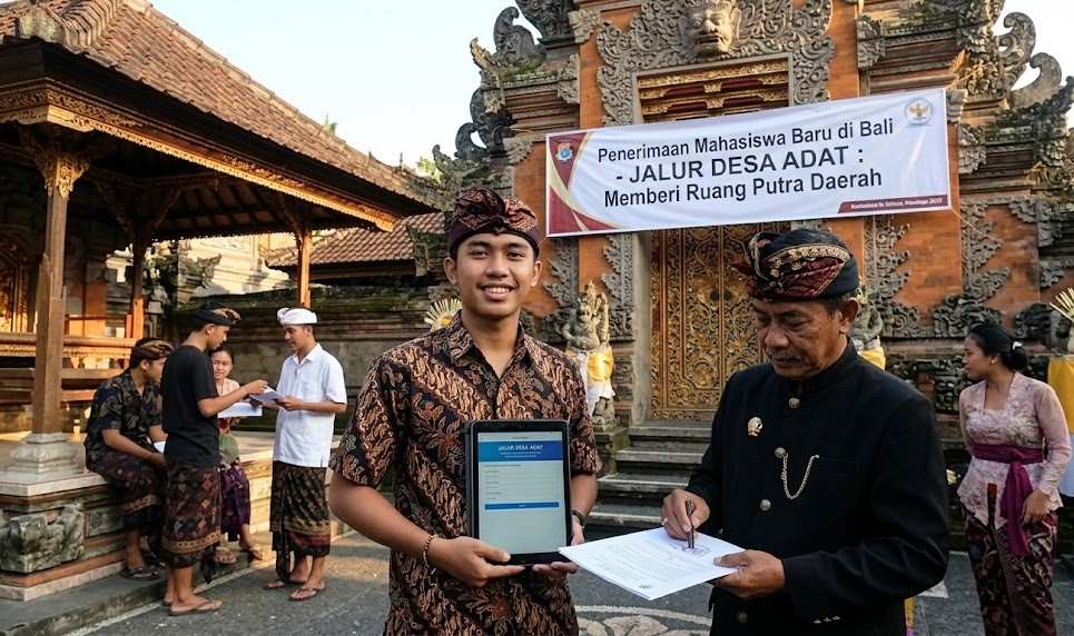 Beri Ruang Putra Daerah, Penerimaan Mahasiswa Baru di Bali Hadirkan Jalur Desa Adat