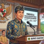 bupati gianyar pancasila kebijakan publik