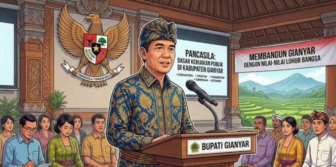Jamin Keutuhan Bangsa, Bupati Gianyar Tekankan Nilai Pancasila