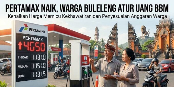 Harga Pertamax Naik, Konsumen di Buleleng Mulai Hitung Ulang Pengeluaran