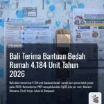 Bali Terima Bantuan Bedah Rumah 4.184 Unit Tahun 2026