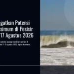 BMKG Peringatkan Potensi Pasang Maksimum di Pesisir Bali hingga 17 Agustus 2026