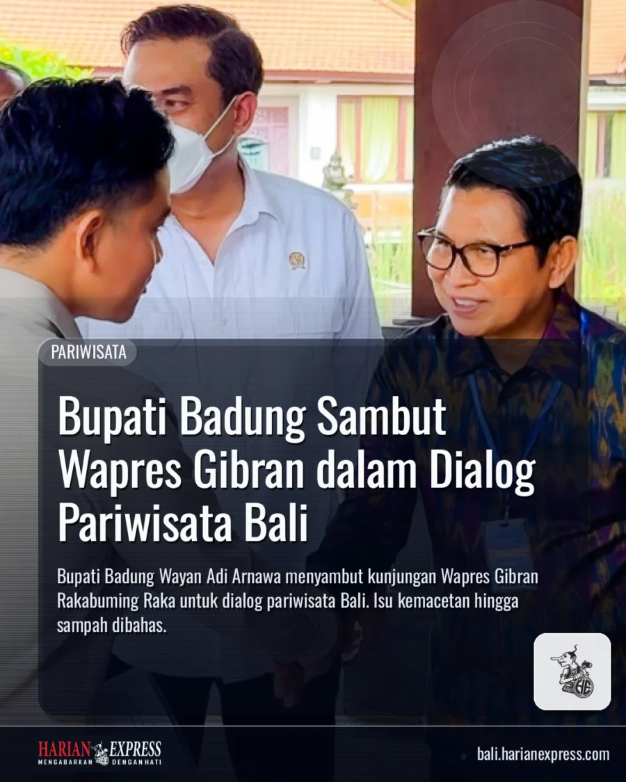 Bupati Badung Sambut Wapres Gibran dalam Dialog Pariwisata Bali