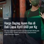 Harga Daging Ayam Ras di Bali Capai Rp41.660 per Kg