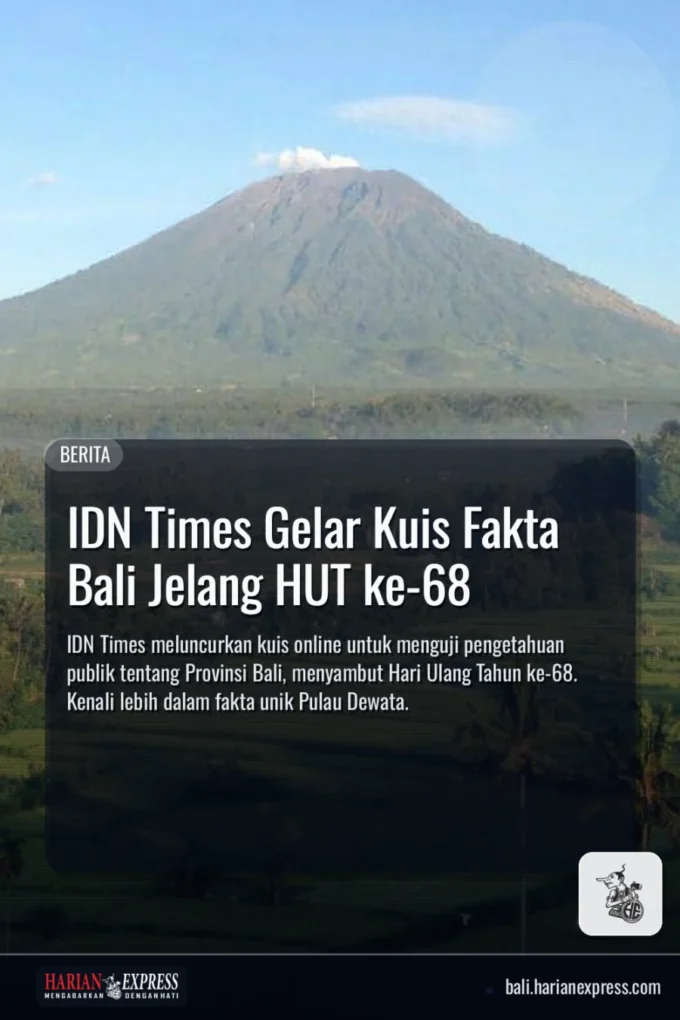 IDN Times Gelar Kuis Fakta Bali Jelang HUT ke-68