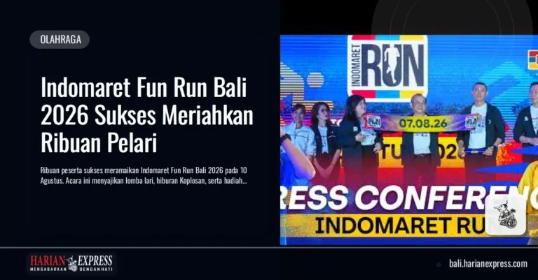 Indomaret Fun Run Bali 2026 Sukses Meriahkan Ribuan Pelari