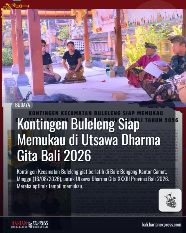 Kontingen Buleleng Siap Memukau di Utsawa Dharma Gita Bali 2026