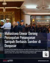 Mahasiswa Unwar Dorong Percepatan Penanganan Sampah Berbasis Sumber di Denpasar