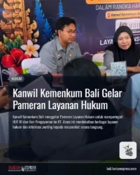 Kanwil Kemenkum Bali Gelar Pameran Layanan Hukum