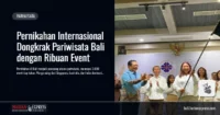 Pernikahan Internasional Dongkrak Pariwisata Bali dengan Ribuan Event