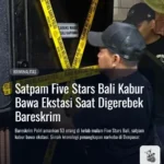 Satpam Five Stars Bali Kabur Bawa Ekstasi Saat Digerebek Bareskrim