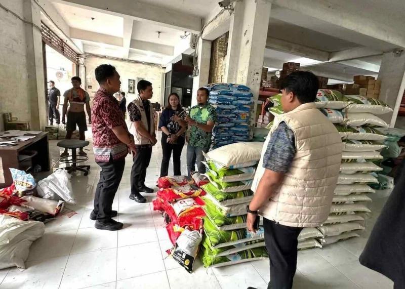 Sidak Beras di Bali, Satgas Pangan Perketat Mutu dan Harga