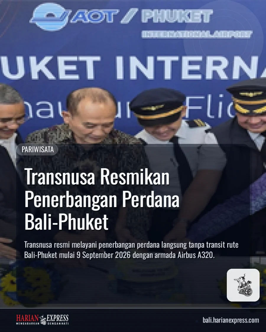 Transnusa Resmikan Penerbangan Perdana Bali-Phuket